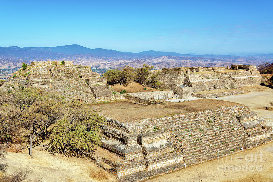 Temples in Monte Alban Photograph by Jess Kraft
