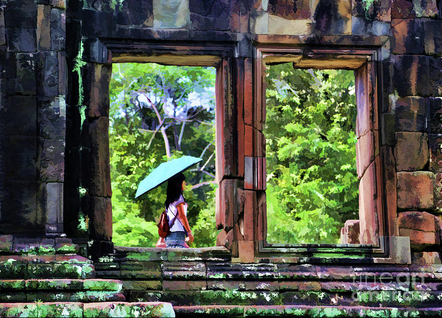 Temples of Cambodia  Photograph by Chuck Kuhn