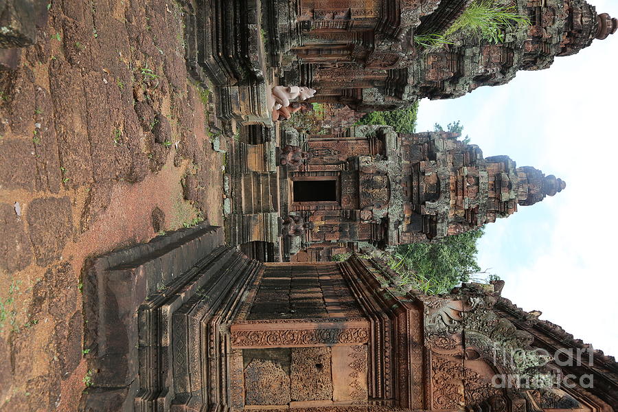 Temples Siem Reap Cambodia Worship  Photograph by Chuck Kuhn