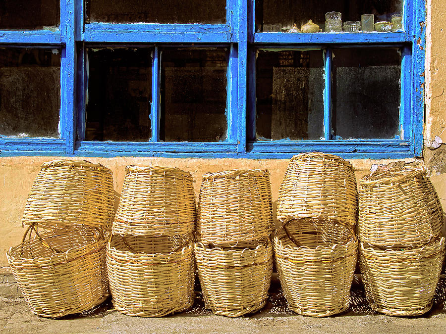 Ten Baskets Photograph by Dominic Piperata