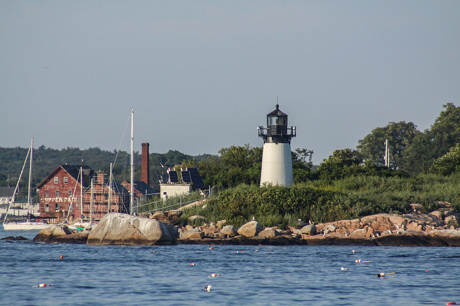 Ten Pound Island Lighthouse 3 Photograph by Brian MacLean