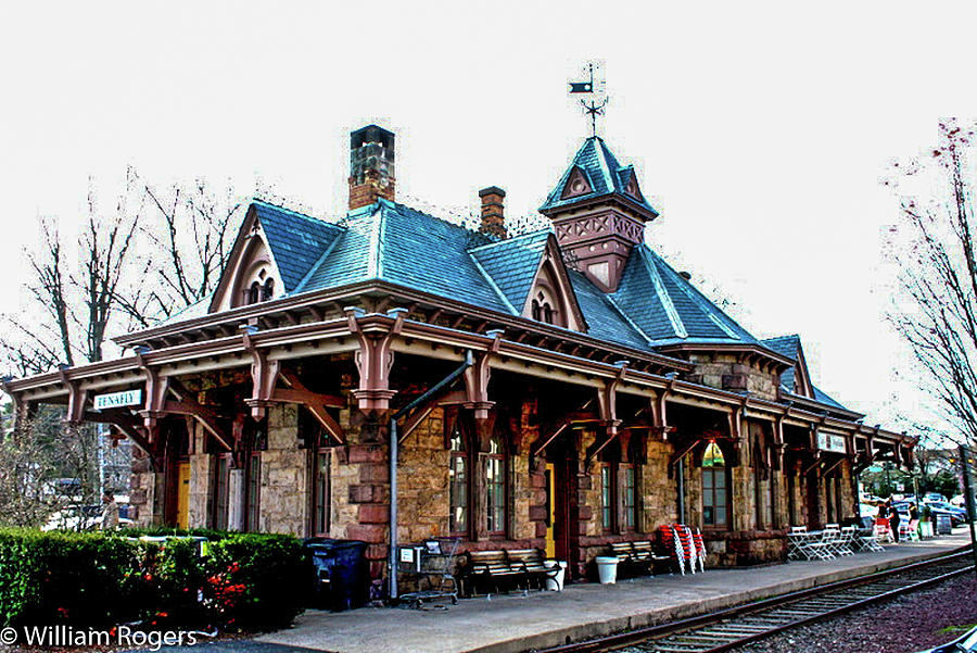 Tenafly Railroad Station Photograph by Bill Rogers