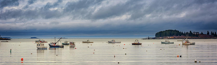 Boat Photograph - Tenants Harbor by Rick Berk