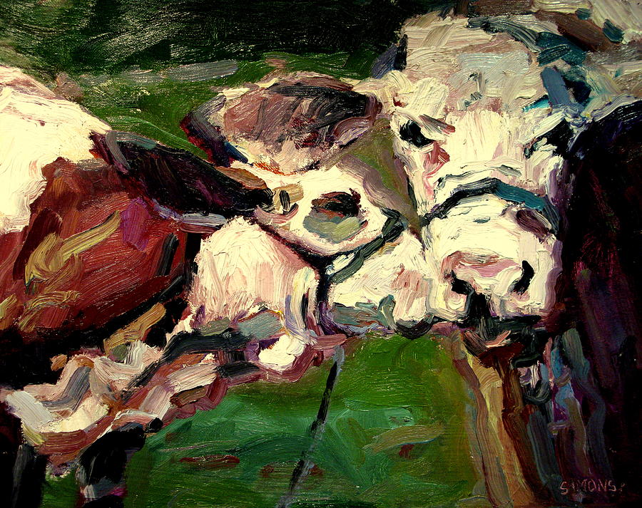 Tender Beef Painting by Brian Simons Fine Art America