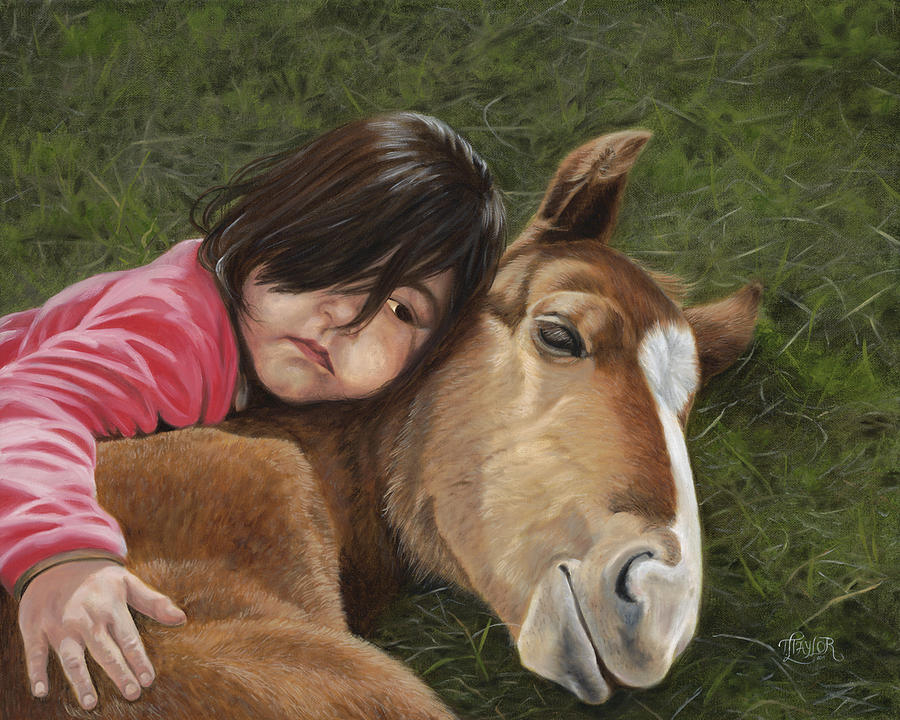 Tender Love Painting by Tammy Taylor