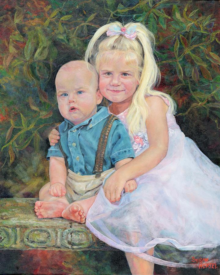Tender Moments Painting by Susan Hensel