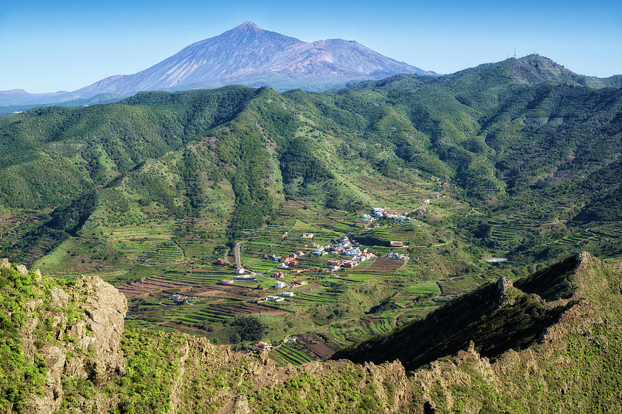 Tenerife mountain landscape Teno plateau Photograph by Matthias Hauser