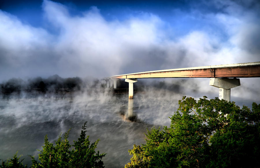 Tennessee River Mist Photograph by Edward Myers