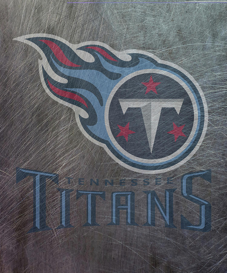 Tennessee Titans Translucent Steel Mixed Media by Movie Poster Prints
