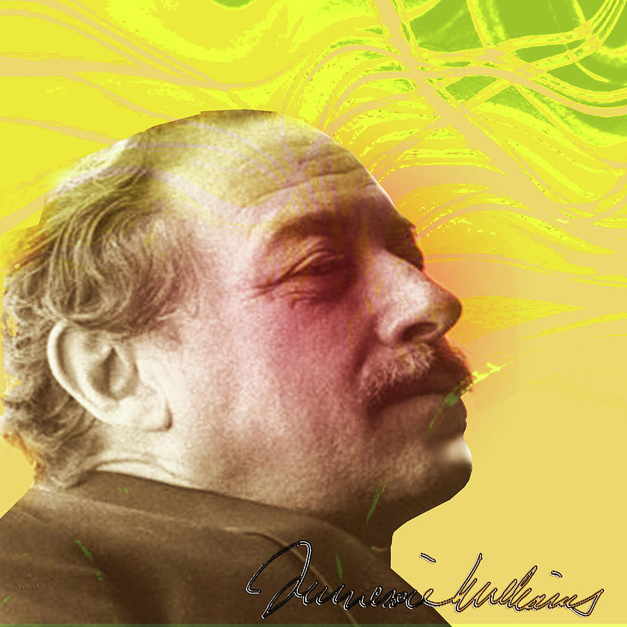 Tennessee Williams Digital Art by Asok Mukhopadhyay