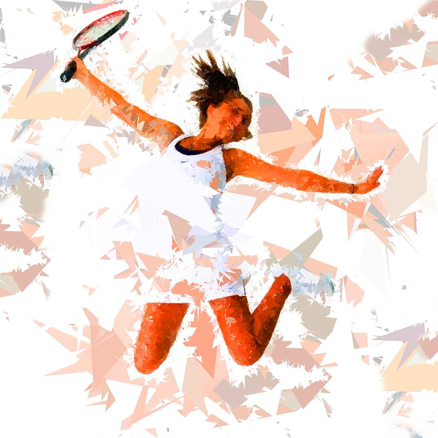 Tennis 115 Painting by Movie Poster Prints