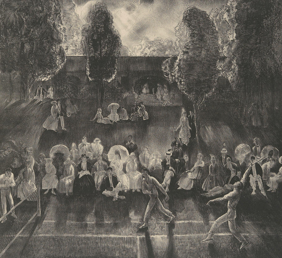 Tennis Relief by George Bellows
