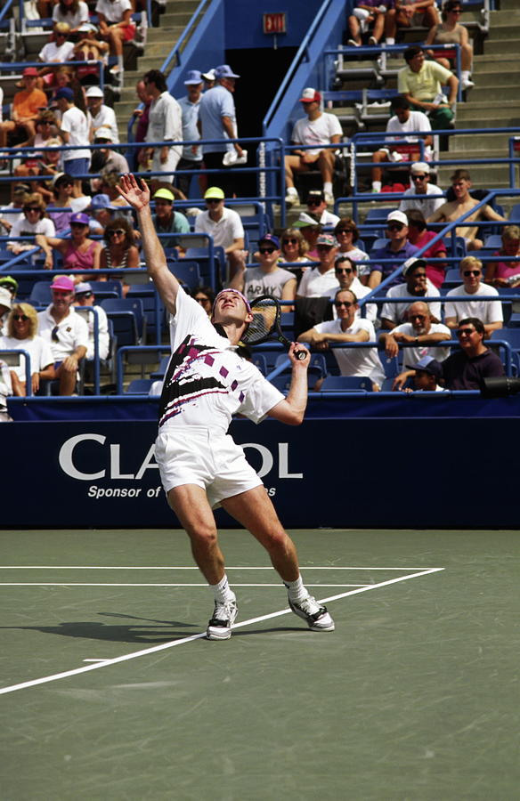 Tennis Serve Photograph by Sally Weigand