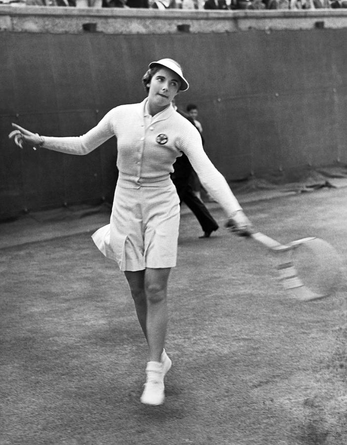 Tennis Star Katherine Stammers Photograph by Underwood Archives