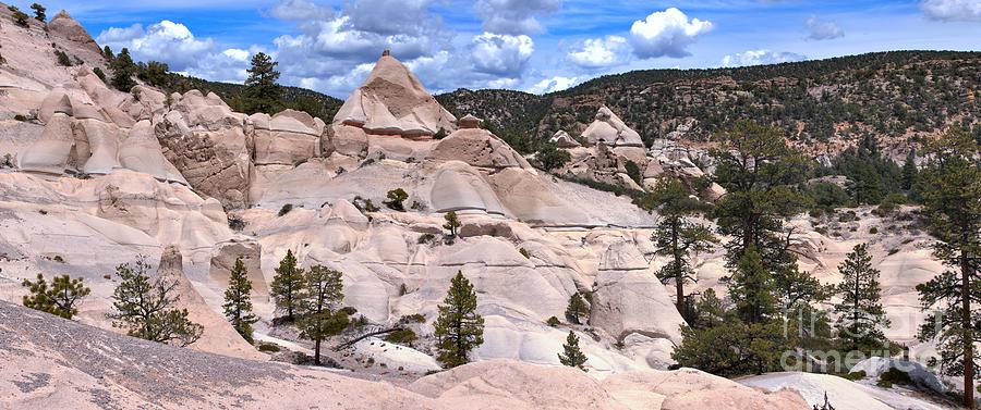Tent Rock Canyon Panorama Photograph by Adam Jewell