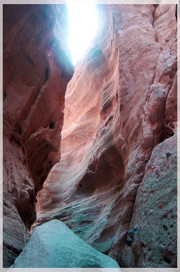 Tent Rock Passageway Photograph by Feather Redfox
