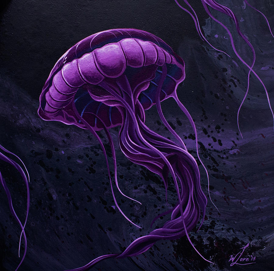 Tentacles Painting by William Love