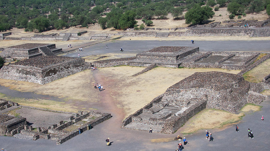 Teotihuacan From Above Photograph By David Resnikoff - Fine Art America