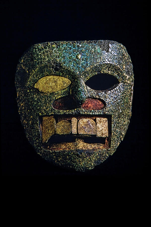 Teotihuacan Mask Photograph
