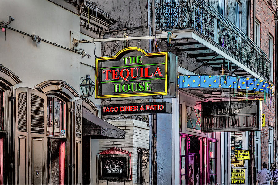 Tequila House Digital Art by Erwin Spinner Fine Art America