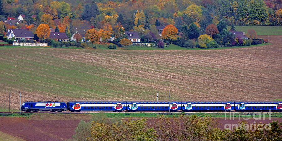 TER French Regional Train Photograph by Olivier Le Queinec