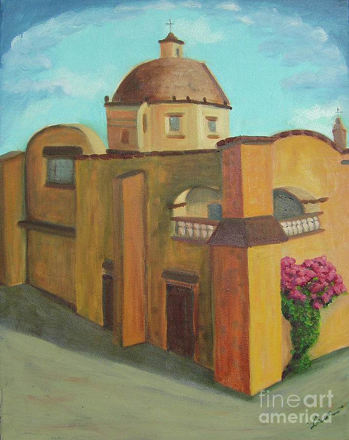 Architecture Painting - Tercera Orden by Lilibeth Andre