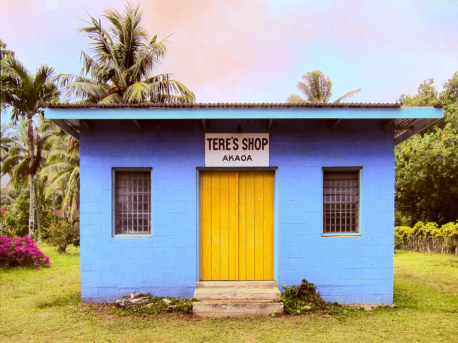 Teres Shop - Cook Islands Photograph by Dominic Piperata