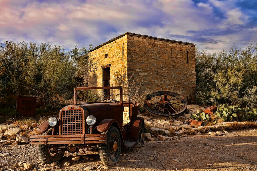 Terlingua Ghost Town 1 Photograph by Judy Vincent