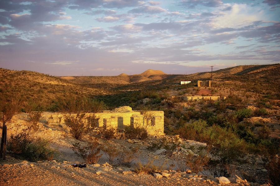 Ruins Photograph - Terlingua ruins by Roy Nierdieck Ruins Photograph - Terlingua ruins by Roy Nierdieck