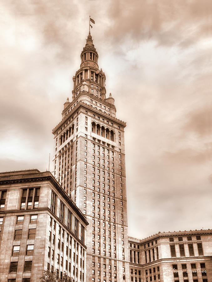 Terminal Tower Photograph by William Beuther