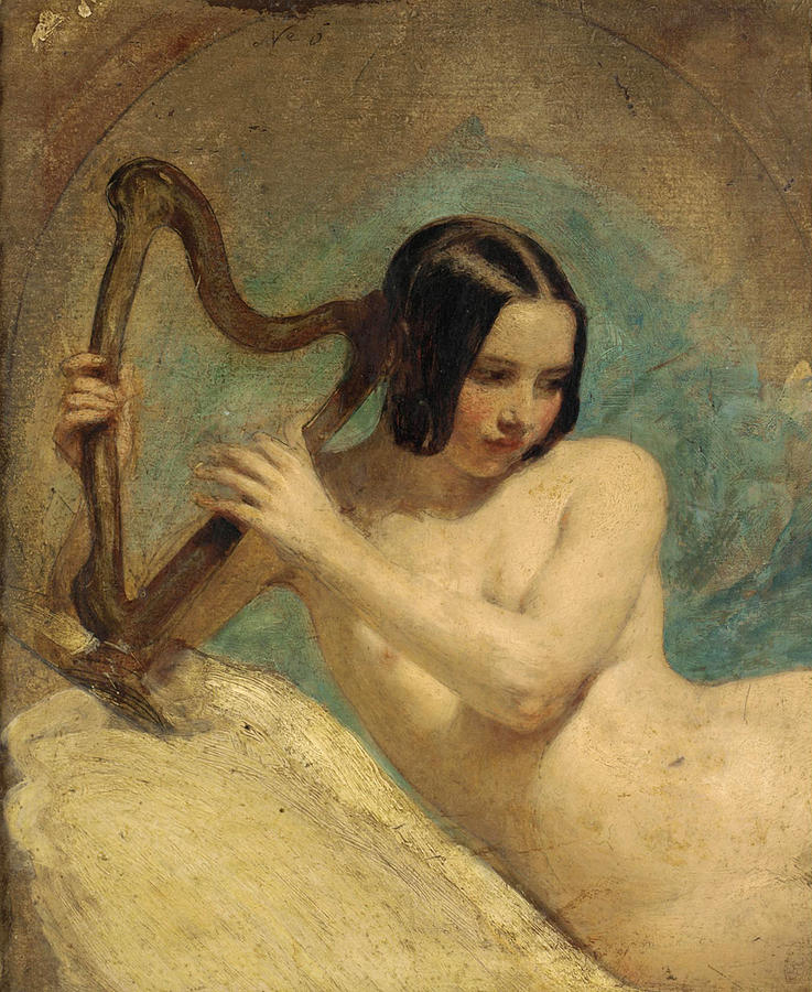Terpsichore Painting by William Edward Frost