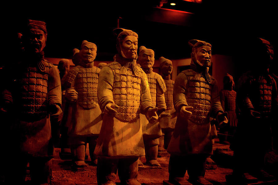 Terra Cotta Army At Epcot Photograph