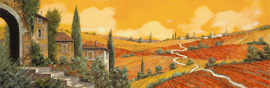 la terra di Siena Painting