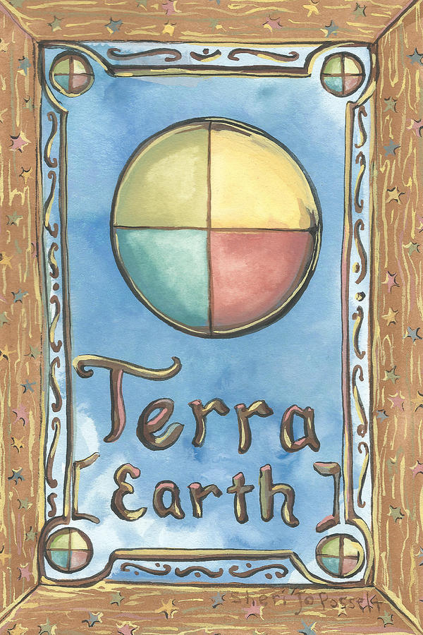 Terra Painting by Sheri Jo Posselt