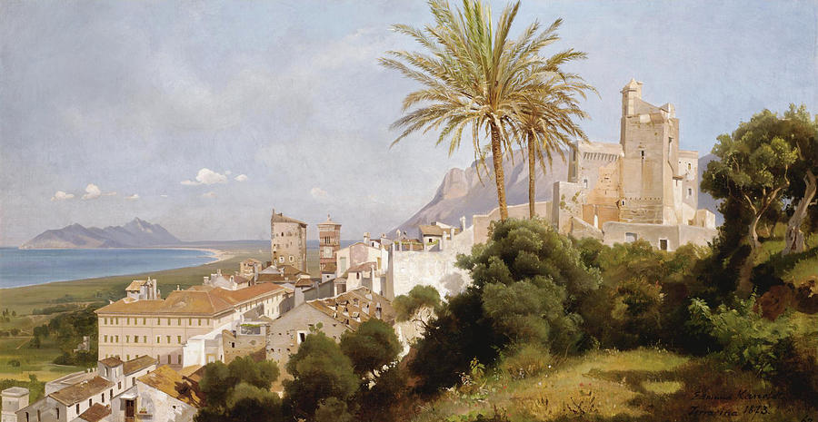 Terracina Painting by Edmund Kanoldt