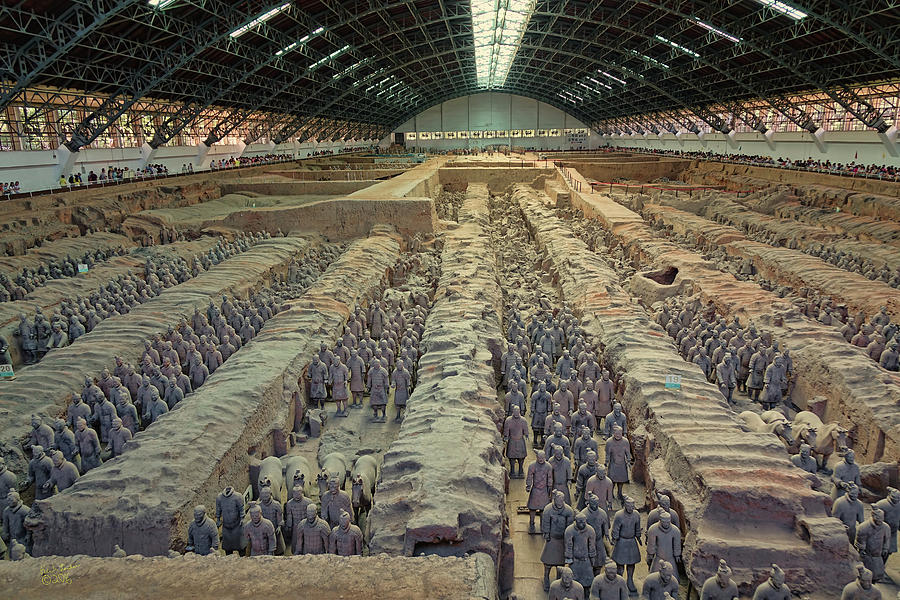Terracotta Army Pit 1 Photograph by Rick Lawler