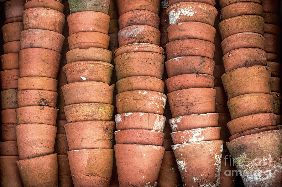 Terracotta Pots Photograph by Tim Gainey