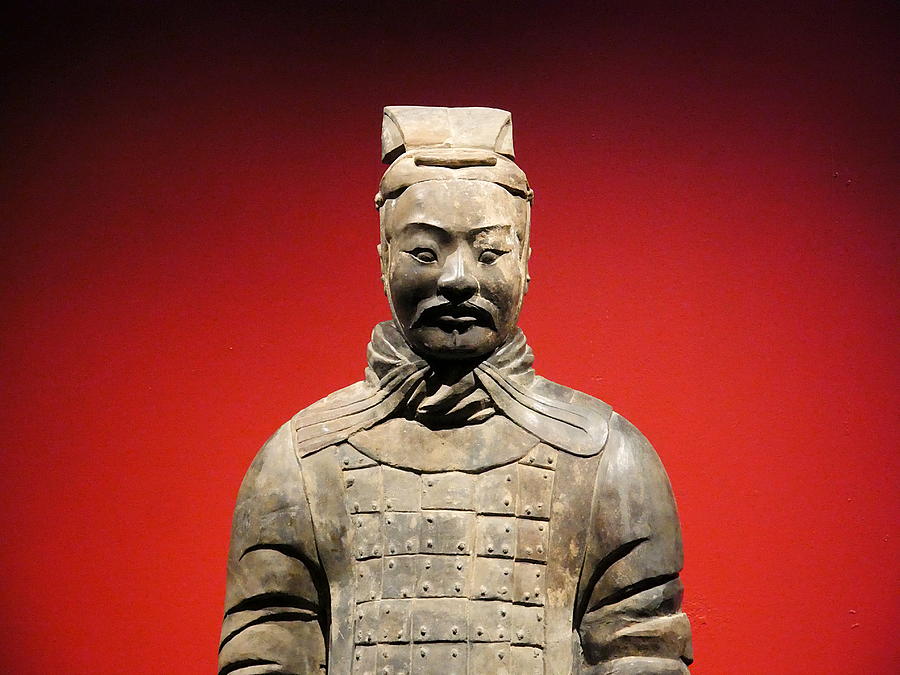 Terracotta warrior army of Qin Shi Huang Di I Photograph by Richard Reeve