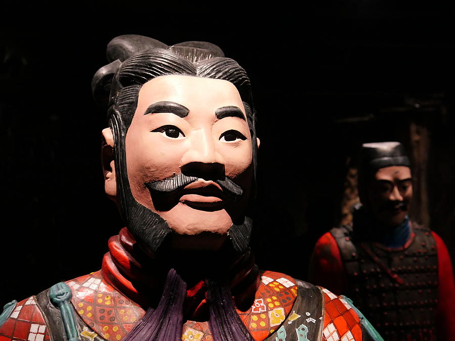 Terracotta warrior army of Qin Shi Huang Di VI Photograph by Richard Reeve