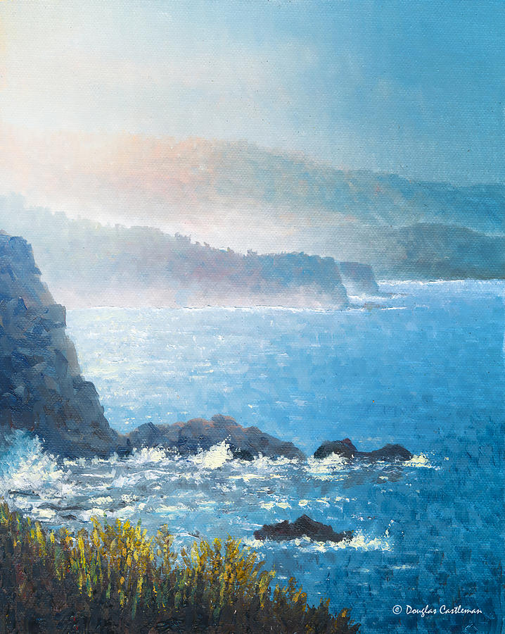 Terranea Morning Painting by Douglas Castleman