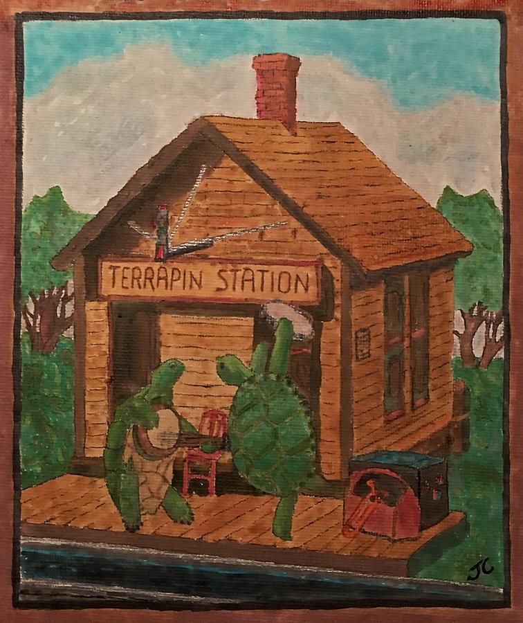 Terrapin Station Painting by John Cunnane