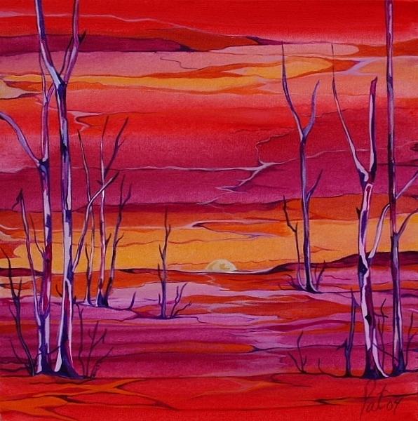 Terre de Soleil Painting by Pat Purdy