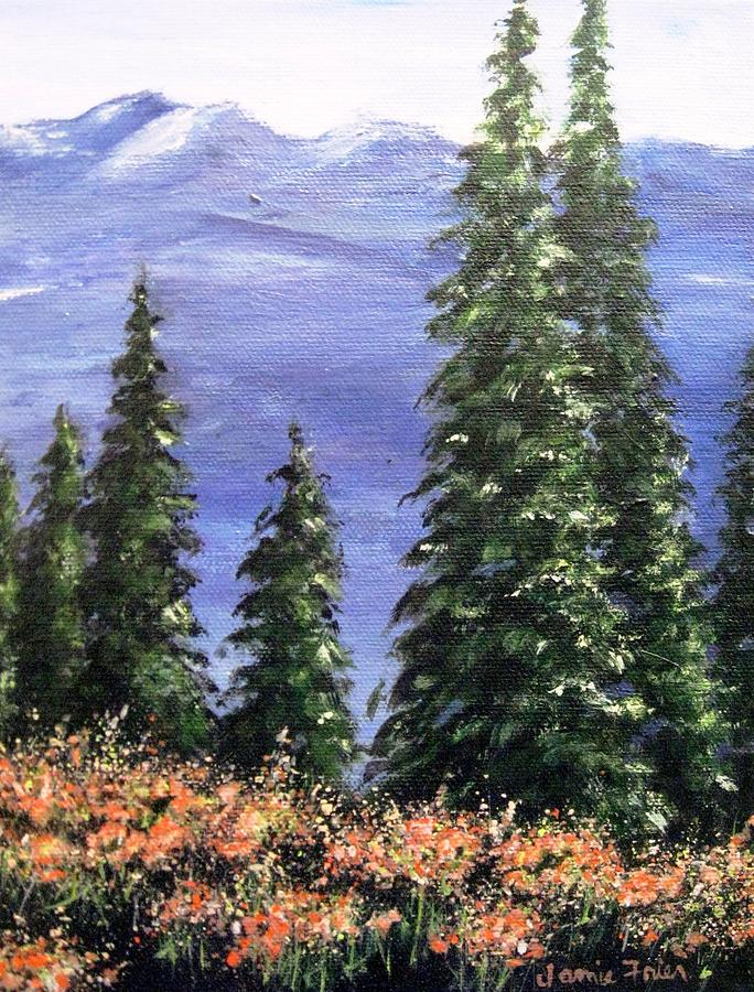 Terrys Alaska Painting by Jamie Frier