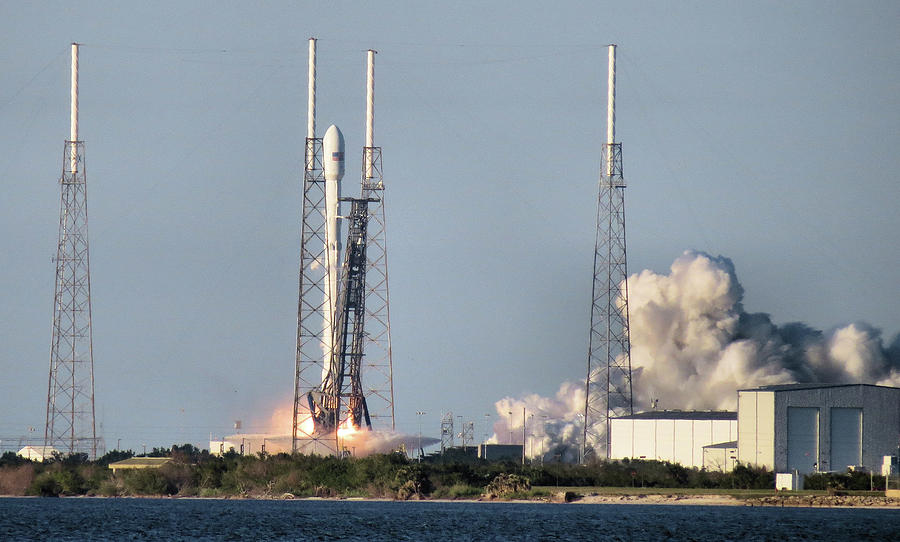 TESS Launch Photograph by Michael Daniels - Fine Art America