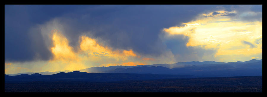 New Mexico Photograph - Tesuque Pueblo Mesas by Susanne Still New Mexico Photograph - Tesuque Pueblo Mesas by Susanne Still