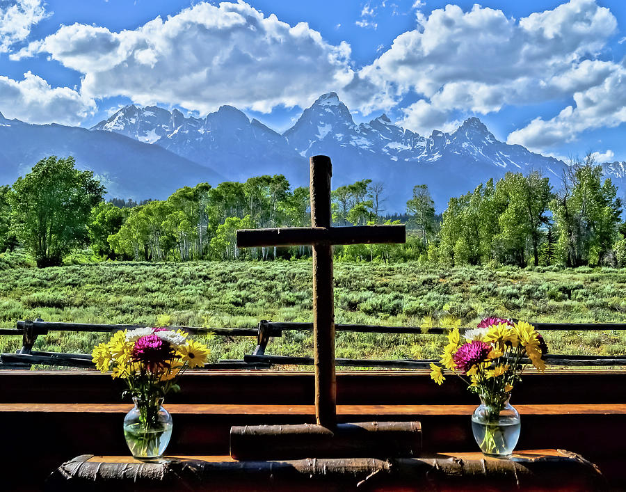Teton Chapel Photograph by Joe Kopp