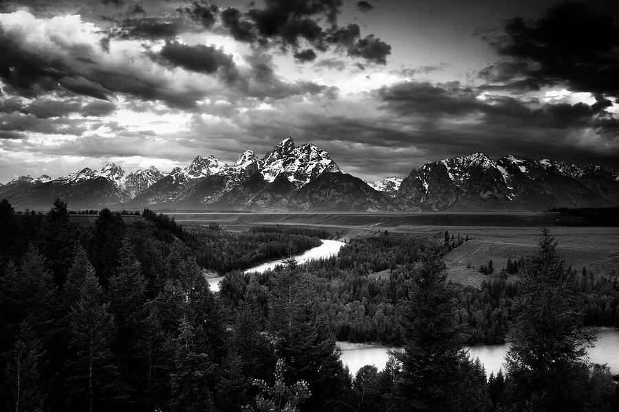 Grand Teton National Park Photograph - Teton Drama by Andrew Soundarajan
