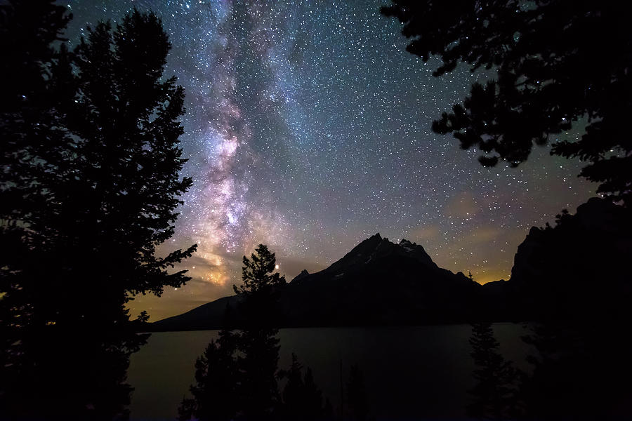 Teton Galaxy Night Photograph by James BO Insogna