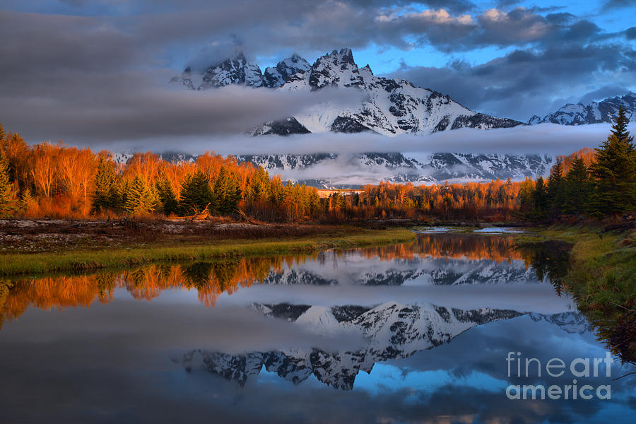 Teton Spring Tranquility Photograph by Adam Jewell