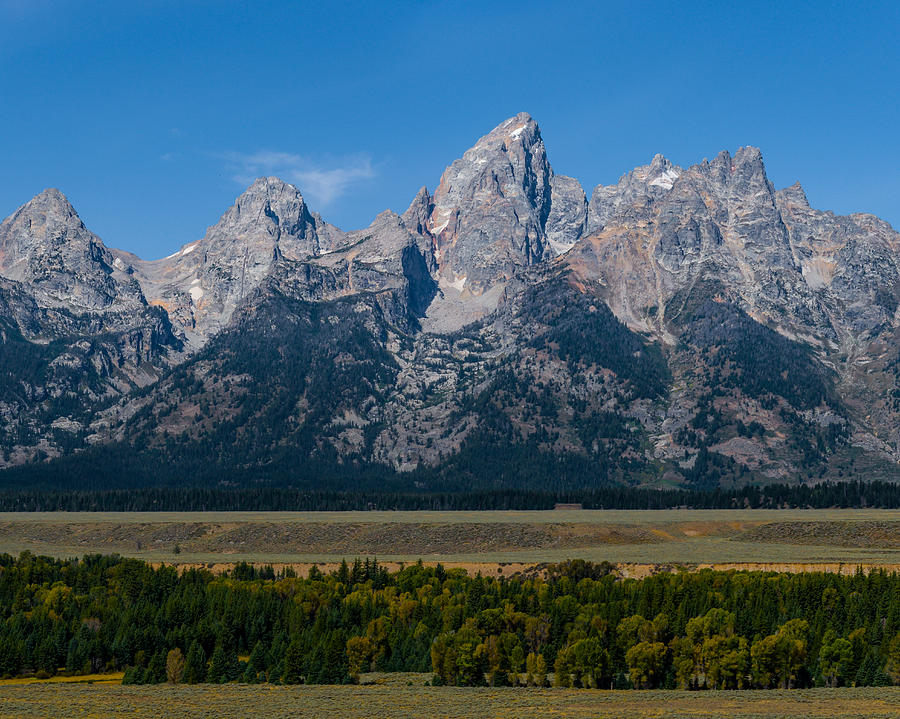 Tetons from Jackson Hole Photograph by Paul Duncan - Fine Art America